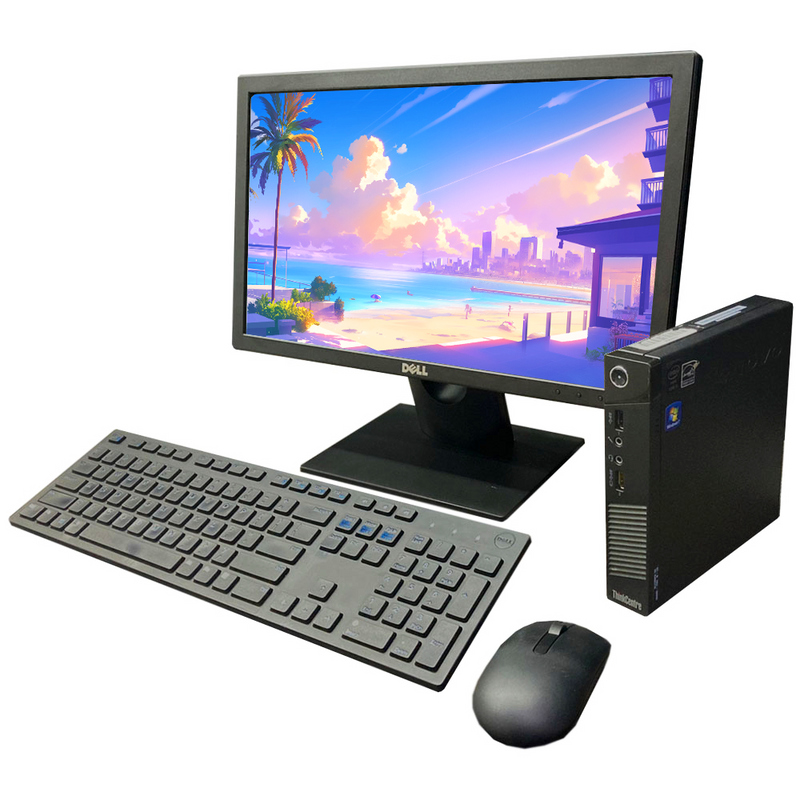 Computadora CPU Lenovo Mini Core i5 4ta 8GB Ram Compacto